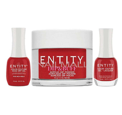 Entity Trio - Gel, Lacquer, & Dip Combo - FIVE INCH HEELS - 5401555 Trio Set - Gel, Lacquer, & Dip