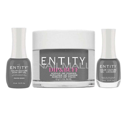 Entity Trio - Gel, Lacquer, & Dip Combo - FRAYED EDGES - 5401876 nailmall