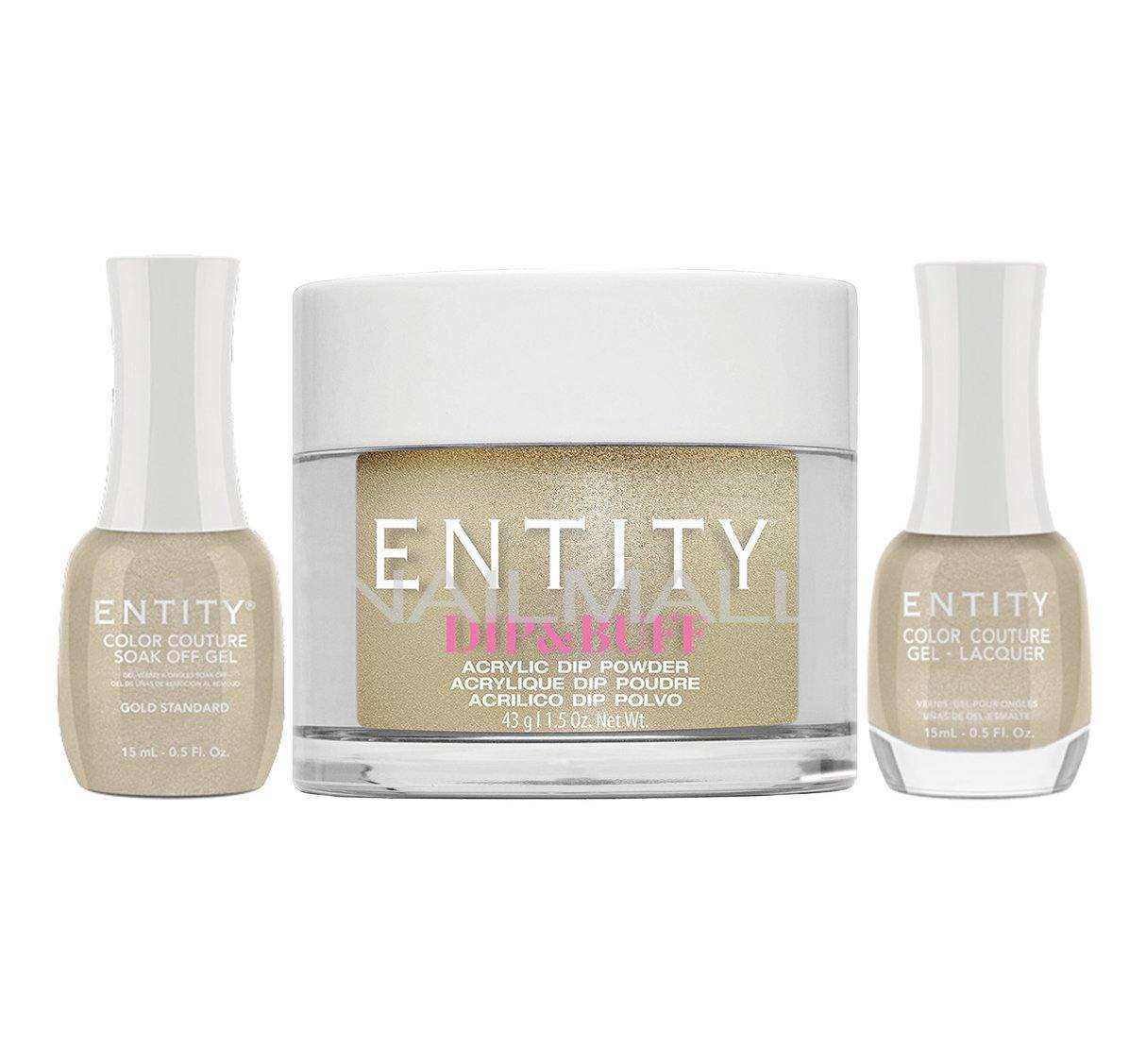 Entity Trio - Gel, Lacquer, & Dip Combo - GOLD STANDARD - 5401868