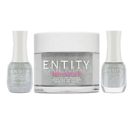 Entity Trio - Gel, Lacquer, & Dip Combo - HOLO-GLAM IT UP - 5301524 Trio Set - Gel, Lacquer, & Dip