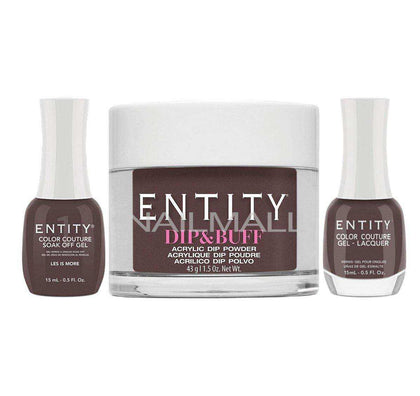 Entity Trio - Gel, Lacquer, & Dip Combo - LES IS MORE - 5301295 Trio Set - Gel, Lacquer, & Dip