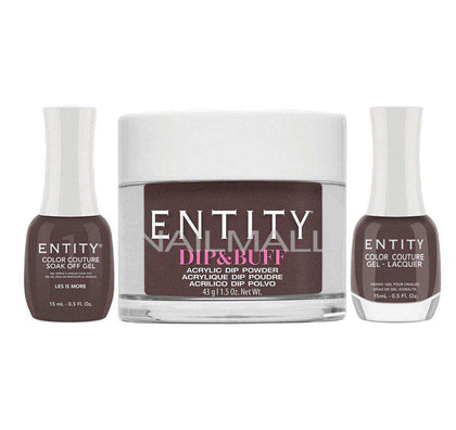 Entity Trio - Gel, Lacquer, & Dip Combo - LES IS MORE - 5301295 nailmall