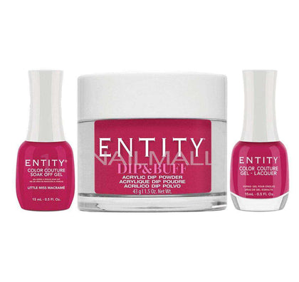 Entity Trio - Gel, Lacquer, & Dip Combo - LITTLE MISS MACRAME - 5301555 nailmall