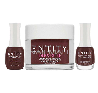 Entity Trio - Gel, Lacquer, & Dip Combo - LOVE ME OR LEAF ME - 5301558 Trio Set - Gel, Lacquer, & Dip