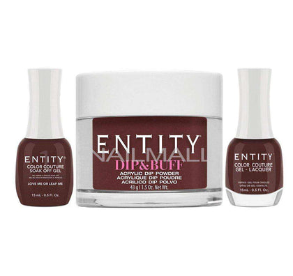 Entity Trio - Gel, Lacquer, & Dip Combo - LOVE ME OR LEAF ME - 5301558 nailmall