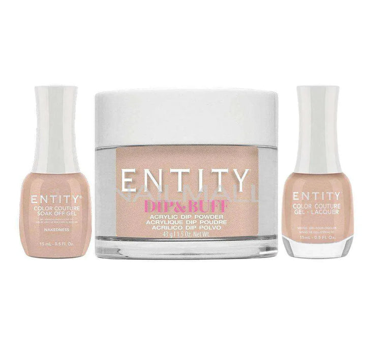 Entity Trio - Gel, Lacquer, & Dip Combo - NAKEDNESS - 5301253 Trio Set - Gel, Lacquer, & Dip