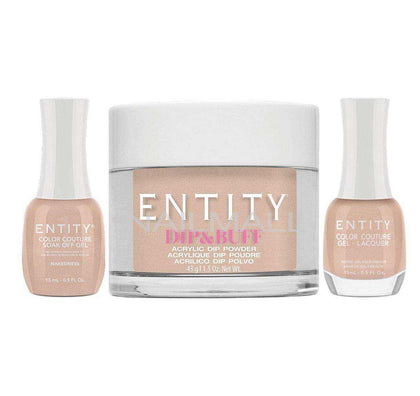 Entity Trio - Gel, Lacquer, & Dip Combo - NAKEDNESS - 5301253 nailmall