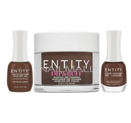 Entity Trio - Gel, Lacquer, & Dip Combo - PAPARAZZI JUNGLE - 5301546 Trio Set - Gel, Lacquer, & Dip