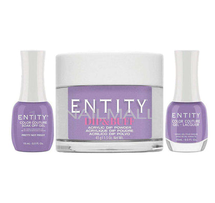 Entity Trio - Gel, Lacquer, & Dip Combo - PRETTY NOT PRISSY - 5301760 Trio Set - Gel, Lacquer, & Dip