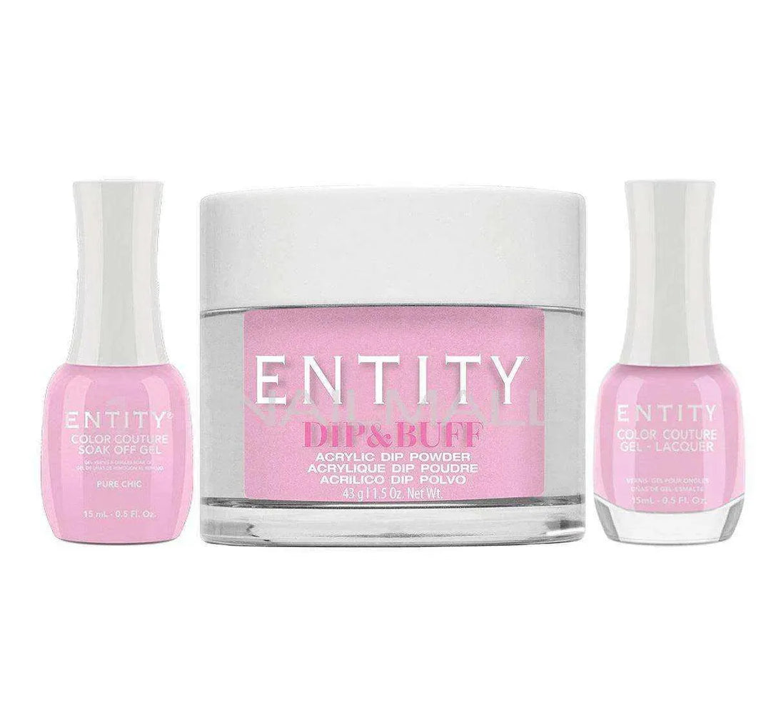 Entity Trio - Gel, Lacquer, & Dip Combo - PURE CHIC - 5301632 Trio Set - Gel, Lacquer, & Dip