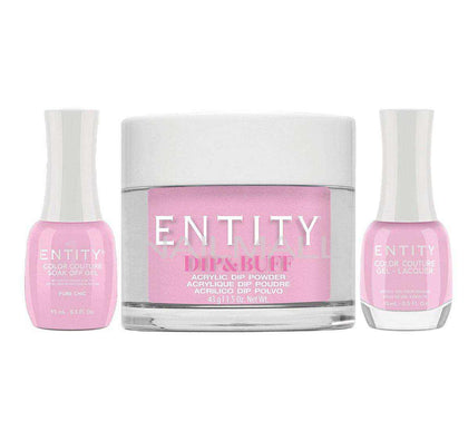 Entity Trio - Gel, Lacquer, & Dip Combo - PURE CHIC - 5301632 Trio Set - Gel, Lacquer, & Dip