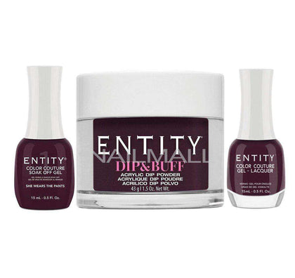 Entity Trio - Gel, Lacquer, & Dip Combo - SHE WEARS THE PANTS - 5301862 nailmall