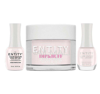 Entity Trio - Gel, Lacquer, & Dip Combo - SHEER PERFECTION - 5301619 nailmall