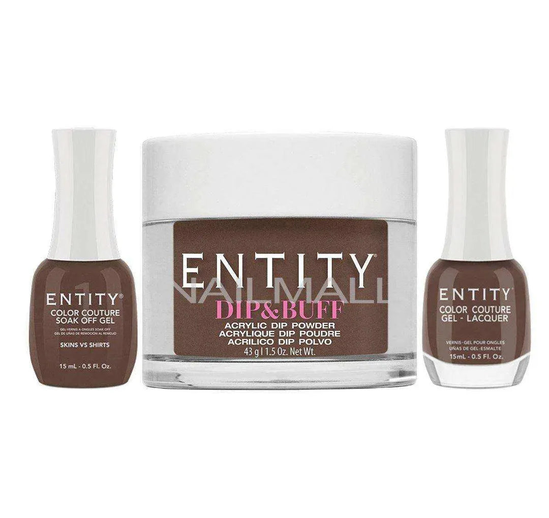 Entity Trio - Gel, Lacquer, & Dip Combo - SKINS VS SHIRTS - 5301751 Trio Set - Gel, Lacquer, & Dip