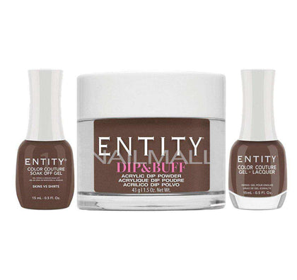 Entity Trio - Gel, Lacquer, & Dip Combo - SKINS VS SHIRTS - 5301751 Trio Set - Gel, Lacquer, & Dip