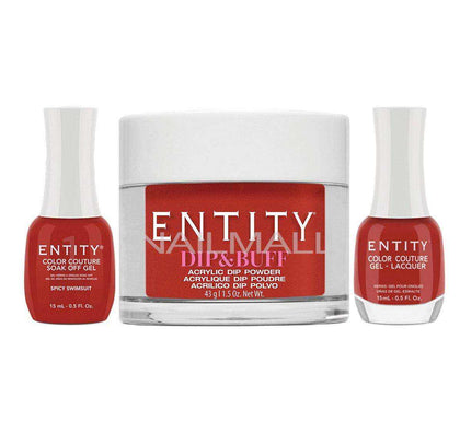 Entity Trio - Gel, Lacquer, & Dip Combo - SPICY SWIMSUIT - 5301849 nailmall