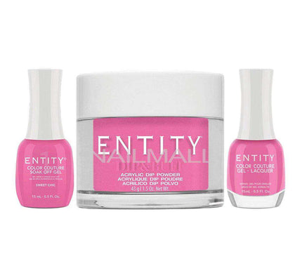 Entity Trio - Gel, Lacquer, & Dip Combo - SWEET CHIC - 5301855 Trio Set - Gel, Lacquer, & Dip