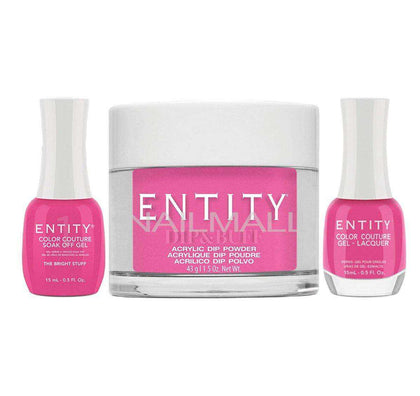 Entity Trio - Gel, Lacquer, & Dip Combo - THE BRIGHT STUFF - 5301640 Trio Set - Gel, Lacquer, & Dip