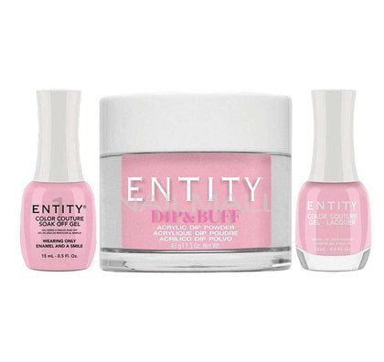 Entity Trio - Gel, Lacquer, & Dip Combo - WEARING ONLY ENAMEL AND A SMILE - 5301563 nailmall