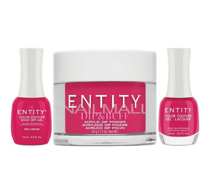 Entity Trio - Gel, Lacquer, & Dip Combo - WELL HEELED - 5301854 Trio Set - Gel, Lacquer, & Dip