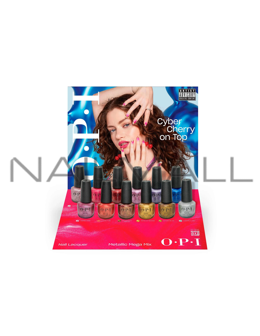 OPI	Fall 2024	Metallic Mega Mix	Kit	12 Piece Nail Polish Display
