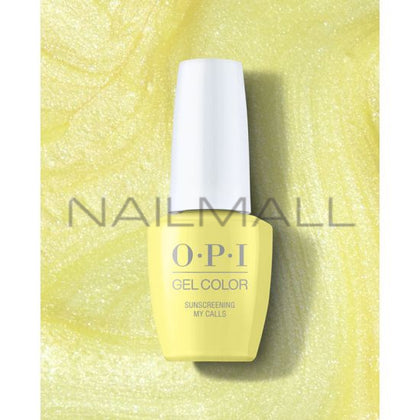OPI	Summer 2023	Summer Makes the Rules	Gelcolor	Sunscreening My Calls	GCP003