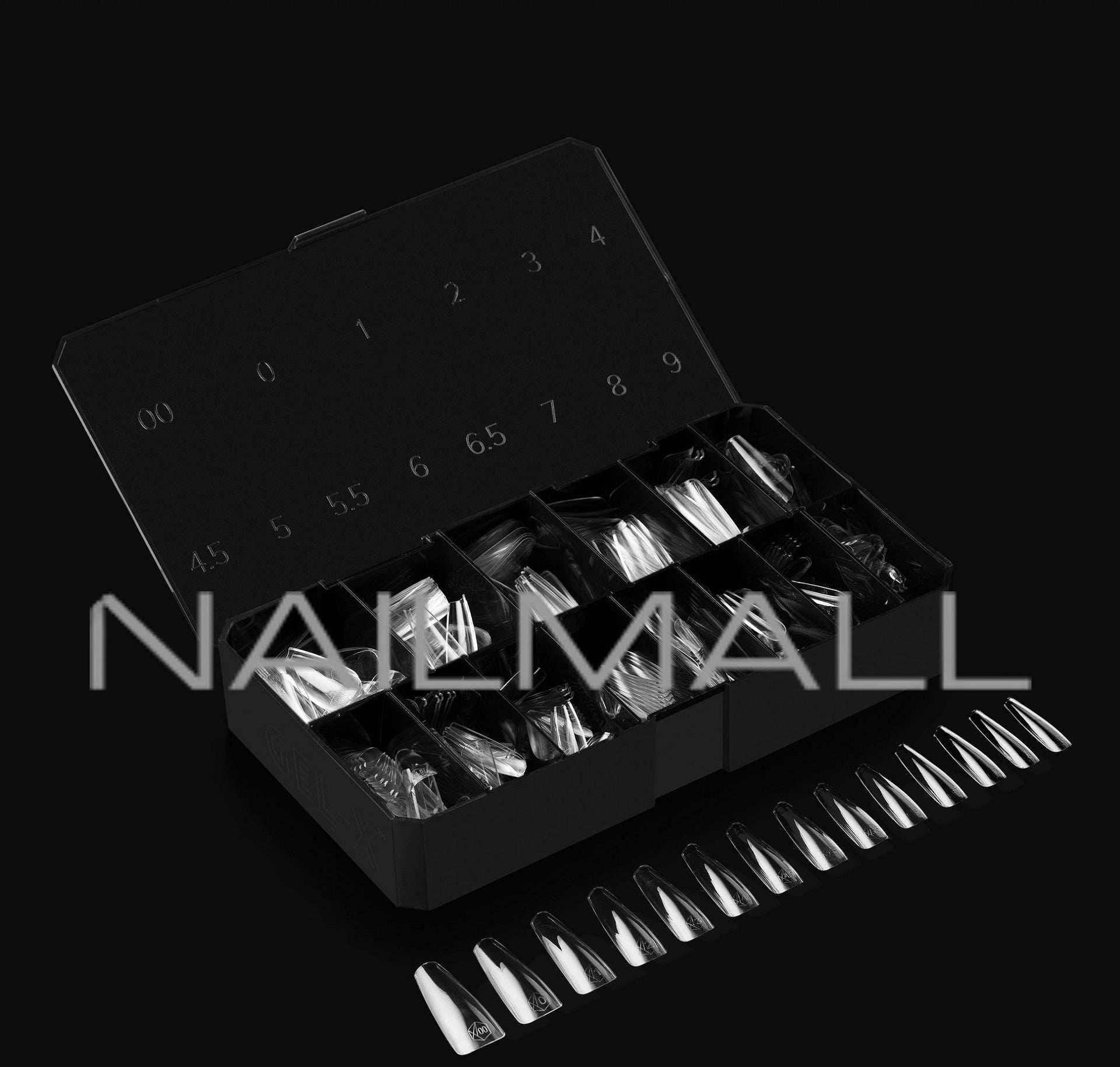 Gel-X Natural Coffin Long 2.0 Box of Tips 14 sizes