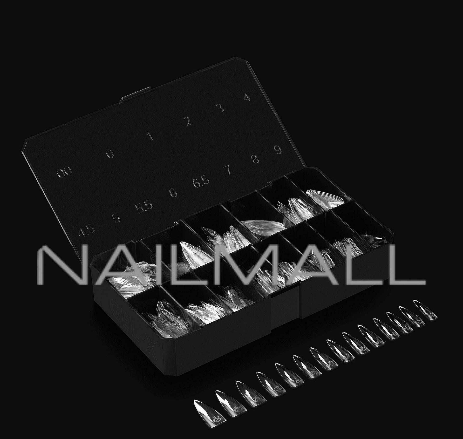 Gel-X Natural Stiletto Long 2.0 Box of	Tips 14 sizes