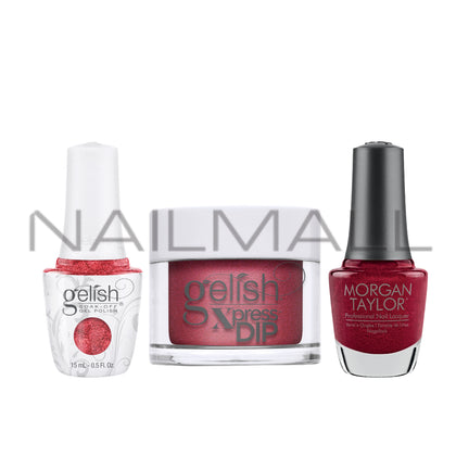 Gelish	Core	GEL, Polish and	Dip Trio	Best Dressed	1620033	1110033	50033 