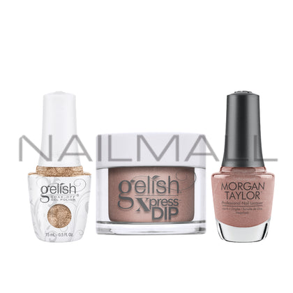 Gelish	Core	GEL, Polish and	Dip Trio	No Way Rose	1620073	1110073	50073 