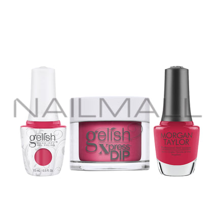 Gelish	Core	GEL, Polish and	Dip Trio	Prettier In Pink	1620022	1110022	50022 