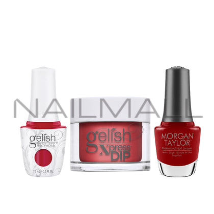 Gelish	Core	GEL, Polish and	Dip Trio	Scandalous	1620144	1110144	50144 