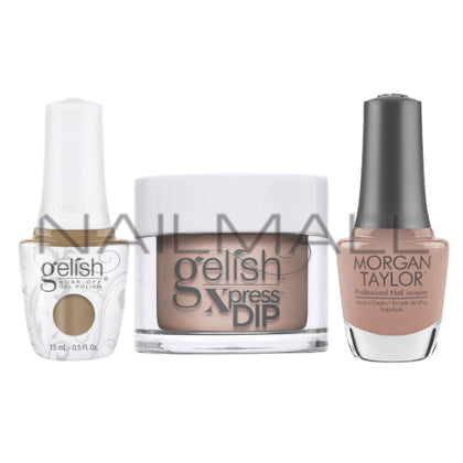 Gelish	Core	GEL, Polish and	Dip Trio	Taupe Model	1620878	1110878	3110878 