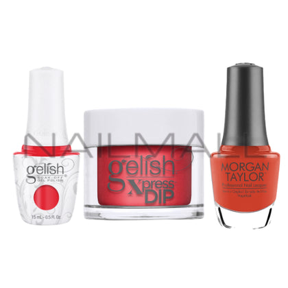 Gelish	Core	GEL, Polish and	Dip Trio	Tiger Blossom	1620821	1110821	3110821 