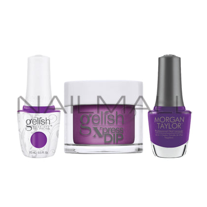 Gelish	Core	GEL, Polish and	Dip Trio	You Glare, I Glow	1620914	1110914	3110914 