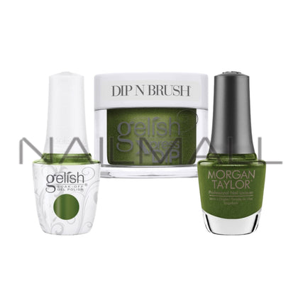 Gelish	Dip, Gel and polish	Trio Set	Winter 2023 - On My Wish List - 511	Bad to the Bow 