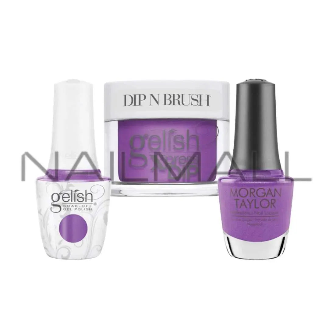 Gelish	Dip, Gel and polish	Trio Set	Winter 2023 - On My Wish List - 514	Before My Berry Eyes 