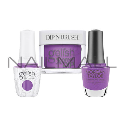 Gelish	Dip, Gel and polish	Trio Set	Winter 2023 - On My Wish List - 514	Before My Berry Eyes 