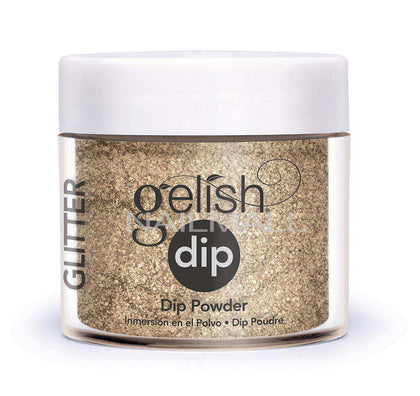 Gelish Dip Powder - GLITTER and GOLD 0.8 oz - 1610076 Dip Powder