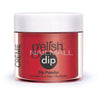 Gelish Dip Powder - HOT ROD RED  0.8 oz- 1610861