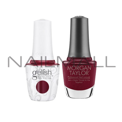 Gelish	Gel Duo	Winter 2023 - On My Wish List - Matching Gel and Polish - 512	Reddy to Jingle 