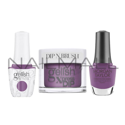 Gelish	Pure Beauty	Gel, Polish and	Dip Trio	Malva	1620484	1110484	3110484 