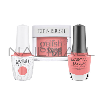 Gelish	Trio Set	Spring 2024 - Lace is More - 526	Tidy Touch 