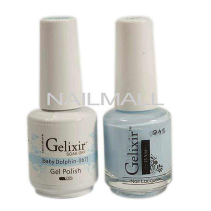 Gelixir - Matching Gel and Nail Lacquer - Baby Dolphin - #067 nailmall