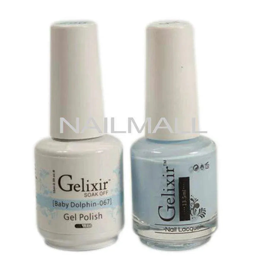 Gelixir - Matching Gel and Nail Lacquer - Baby Dolphin - #067 Duo - Gel & Lacquer Combo
