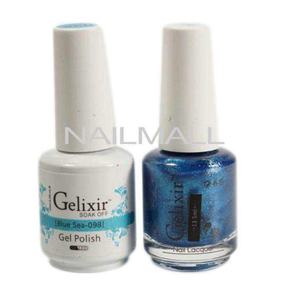 Gelixir - Matching Gel and Nail Lacquer - Blue Fairly - #098 Duo - Gel & Lacquer Combo