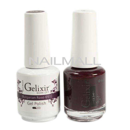 Gelixir - Matching Gel and Nail Lacquer - Bulgarian Rose - #051 nailmall