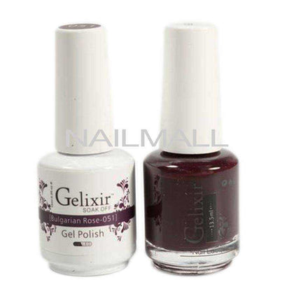 Gelixir - Matching Gel and Nail Lacquer - Bulgarian Rose - #051 Duo - Gel & Lacquer Combo