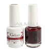 Gelixir - Matching Gel and Nail Lacquer - Burgundy - #048