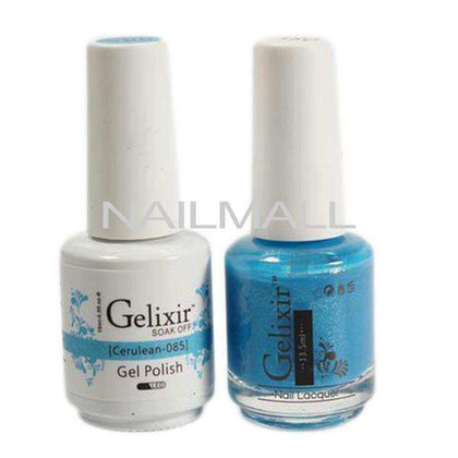 Gelixir - Matching Gel and Nail Lacquer - Cerulean - #085 Duo - Gel & Lacquer Combo